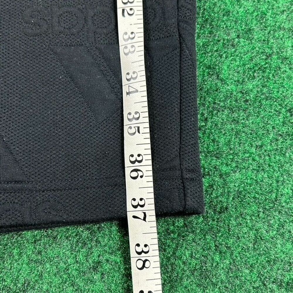 Adidas Aeroready Women Medium Black Jacquard Logo Joggers Sweatpants No Size Tag - Picture 4 of 7